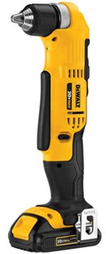Picture of Drill, Cordless, 3/8", 20V, Right Angle 0-650/0-2000 RPM