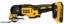 Picture of Multi-Tool, Cordless, Lithium-Ion 20V, 0-20,000 OPM