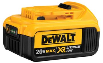 Picture of Battery, Replacement, Li-Ion, DeWalt 20V, 4.0Ah, High Capacity