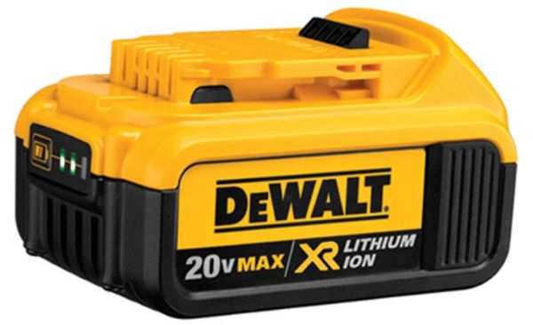 Picture of Battery, Replacement, Li-Ion, DeWalt 20V, 4.0Ah, High Capacity