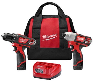 Picture of Drill, Driver & Impact, 3/8", Li-Ion, Combo 12V