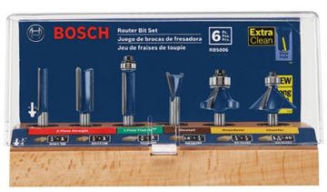 Picture of Router Bit, Carbide, Multi-Purpose, 6pc 1/4" Shank