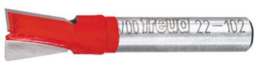 Picture of Router Bit, Carbide Tip, Dovetail 3/8"D, 1/4" Shank, 9°