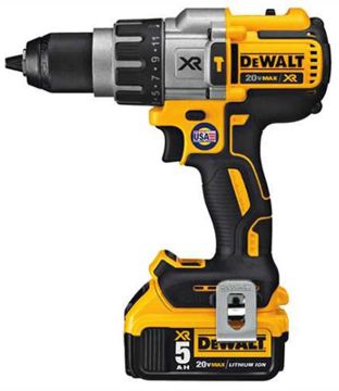Picture of Drill, Driver, Hammer, Cordless, 1/2", 20V 0-38,250 BPM, 3 Speed, VSR