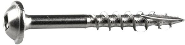 Picture of Pocket Hole Screw, Self Tapping, 500ct 1-1/4"x #8, Coarse, Washer Hea