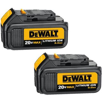 Picture of Battery, Replacement, Li-Ion, DeWalt, pkg/2 20V, 3.0Ah