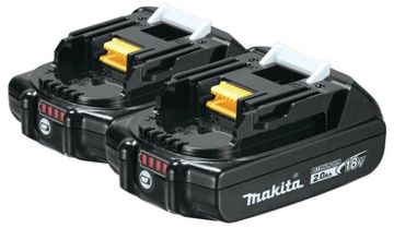 Picture of Battery, Replacement, Li-ion, Makita, pkg/2 18V LXT, 2.0Ah