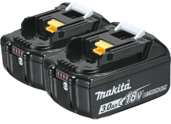 Picture of Battery, Replacement, Li-ion, Makita, pkg/2 18V LXT, 3.0Ah