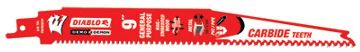 Picture of Blade, Reciprocating, Carbide Tipped, Wood and Metal Cutting 9"Lx6/9TPTx1"W