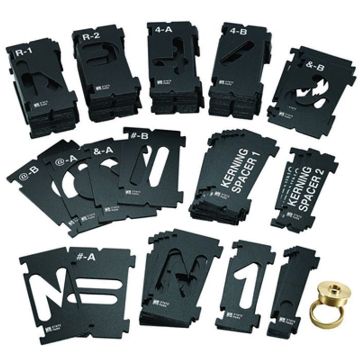 Picture of Templates, Router, Signmaker, 2-1/4" State Park Font Kit