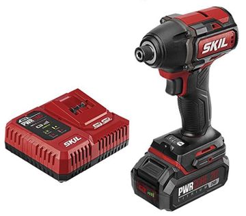Picture of Driver, Impact, Cordless 20V, Lithium Battery 0-2400/3400 RPM