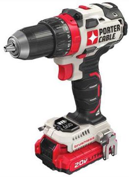 Picture of Drill, Cordless, 1/2", 20V, Li-Ion Battery 0-450/0-1,800 RPM, 32-Speed