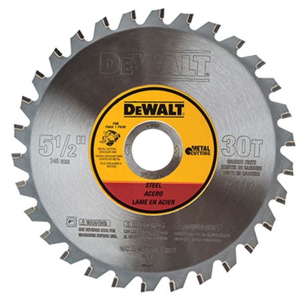 Picture of Blade, Circular Saw, Metal Cutting 5-1/2"x20mmx30T