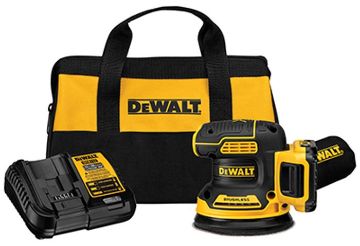 Picture of Sander, Cordless, Random Orbital, Variable Speed, 20V 8,000-12,000 OPM