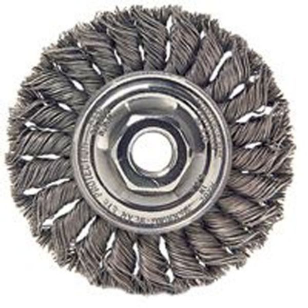 Picture of Wheel, Wire, Stndrd Twist, 5/8"Arbor 8", .016 Wire