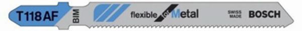 Picture of Blade, Jig Saw, Metal Cutting, Bi-Metal 4"Lx8TPI