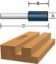 Picture of Router Bit, Carbide Tip, Straight 1/2"D, 1/2" Shank, 2 Flute