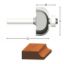 Picture of Router Bit, Carbide Tip, Cove, 2 Flt 1-1/4"D, 1/4" Shank, 3/8" Rad