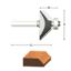 Picture of Router Bit, Carbide Tip, Chamfer 1-3/8"D, 1/4" Shank, 45°