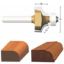 Picture of Router Bit, Carbide Tip, Roundover 1-1/2"D, 1/4 Shank,1/2" Radius