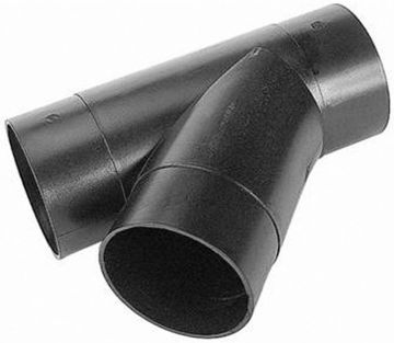 Picture of Dust Collector, Y Fitting, ABS Plastic 4"