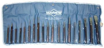 Picture of Puch & Chisel, w/Pouch, 19pc 
