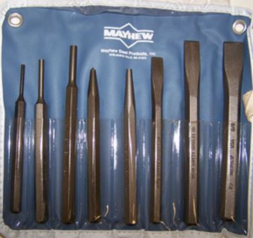 Picture of Punch & Chisel, w/Pouch, 8pc 