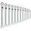 Picture of Wrench, Flex Head, Metric, 12pc 8mm - 19mm