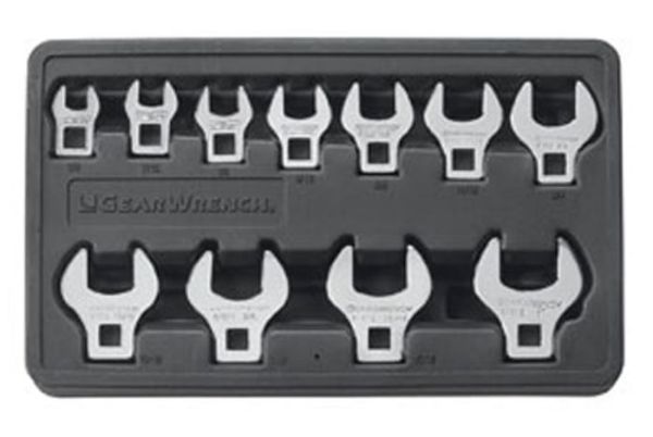 Picture of Wrench, Crow Foot, Fractional, 11pc 3/8" Dr