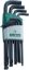 Picture of Hex Key, Ball End Set, Fractional 13 Sizes, .050"- 3/8"
