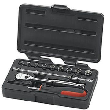 Picture of Socket, Fractional, 15pc 1/4" Dr, 6 Pt