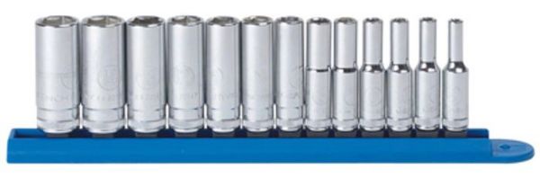 Picture of Socket, Deep, Metric, 13pc 1/4" Dr, 6 Pt