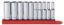 Picture of Socket, Deep, Fractional, 10pc 1/4" Dr, 6 Pt