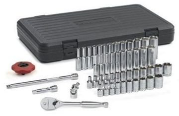 Picture of Socket, Fractional, Metric, 51pc 1/4" Dr, 6 Pt