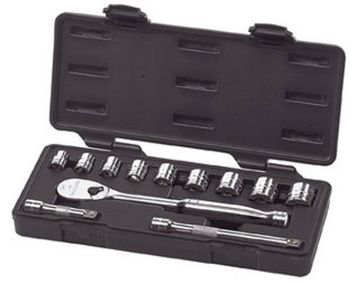 Picture of Socket, Fractional, 12pc 3/8" Dr, 6 Pt