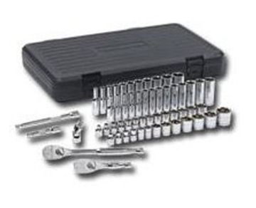Picture of Socket, Fractional, Metric, 57pc 3/8" Dr, 12 Pt