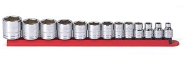 Picture of Socket, Fractional, 13pc 3/8" Dr, 6 Pt