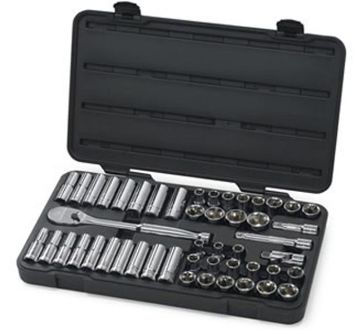 Picture of Socket, Fractional, Metric, 49pc 1/2" Dr, 6 Pt