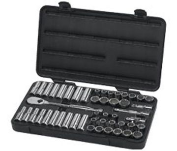 Picture of Socket, Fractional, Metric, 49pc 1/2" Dr, 12 Pt