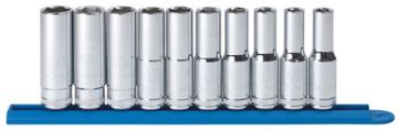Picture of Socket, Deep, Metric, 10pc 1/2" Dr, 6 Pt