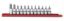 Picture of Socket, Hex Bit, Fractional, 12pc 3/8" Dr