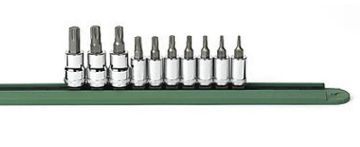 Picture of Socket, Internal Torx, 10pc 1/4", 3/8"Dr, T10-T55