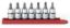 Picture of Socket, Screwdriver, 7pc 3/8" Dr