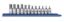 Picture of Socket, Hex Bit, Metric, 12pc 3/8" Dr