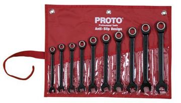 Picture of Wrench, Combination, Spline,Metric,Rtcht, 10pc 10mm-19mm