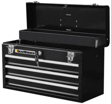 Picture of Box, Tool, 3 Drawer, Steel 20"Wx8.5"Dx12"H