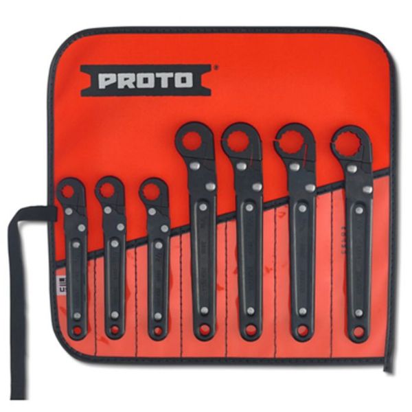 Picture of Wrench, Flare Nut, Ratcheting 7 pc