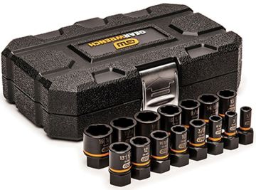 Picture of Socket, Impact, Extraction, 15pc 1/4", 3/8" Dr