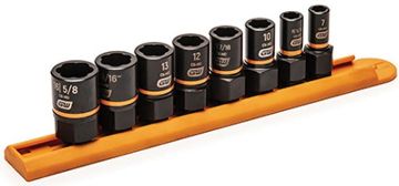 Picture of Socket, Impact, Extraction, 8pc 1/4", 3/8" Dr