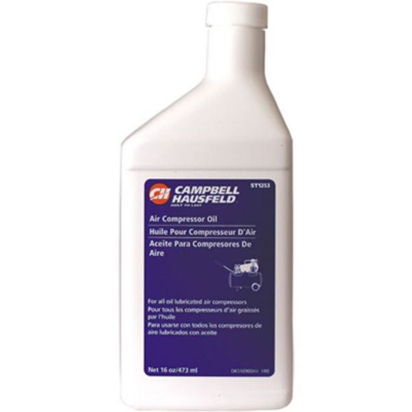 Picture of Oil, Compressor, f/Single Stage Units 16 oz
